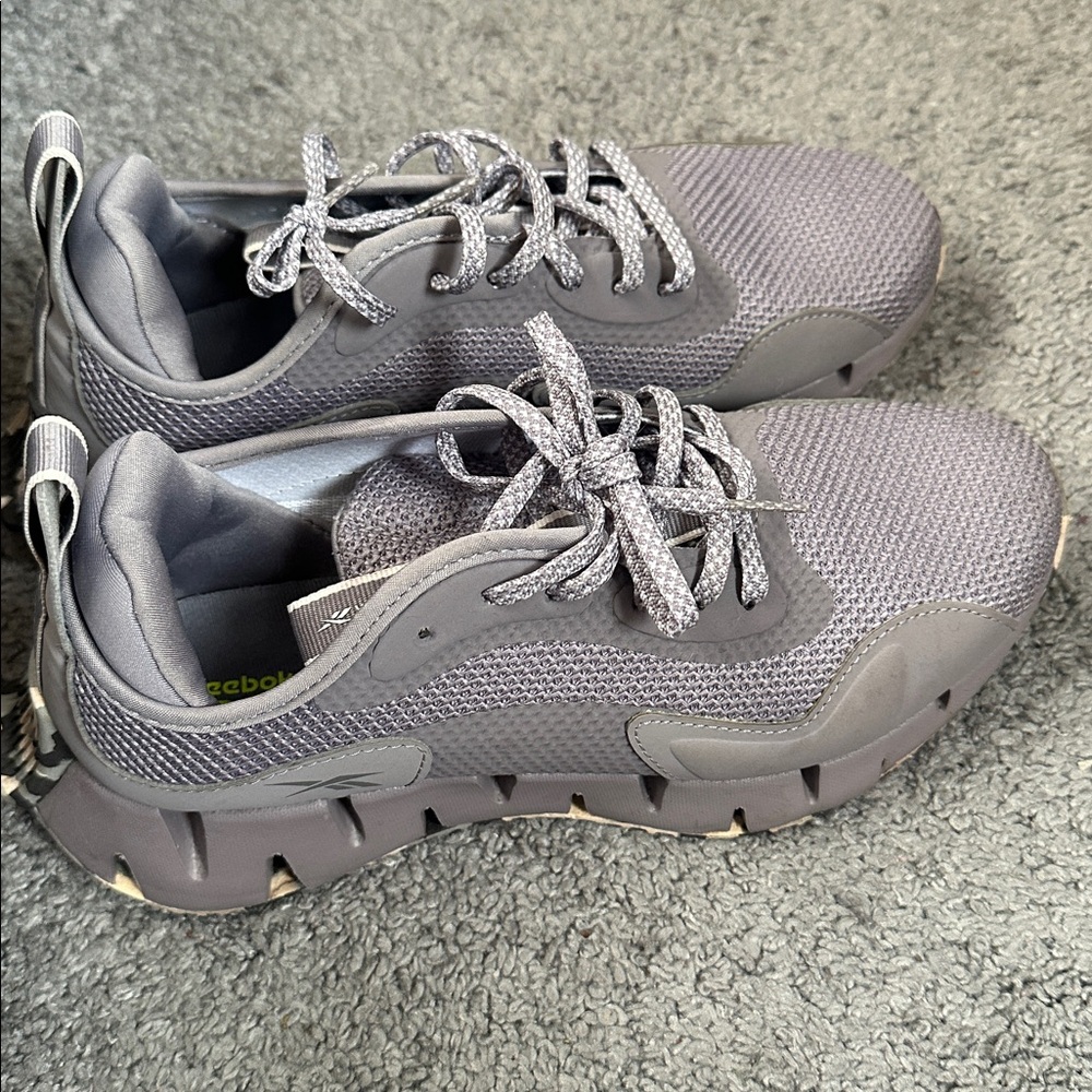 Reebok Gray Athletic Shoes